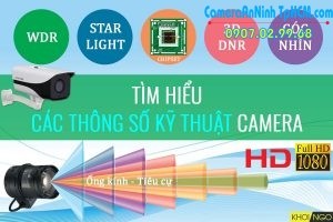 Tìm hiểu và giải thích ý nghĩa các thông số kỹ thuật của camera từ A-Z